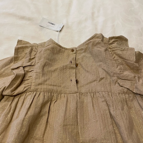 Louis Louise Paris brand new NWT dress Girls size  6 leonette check Dark Pink - Picture 6 of 8